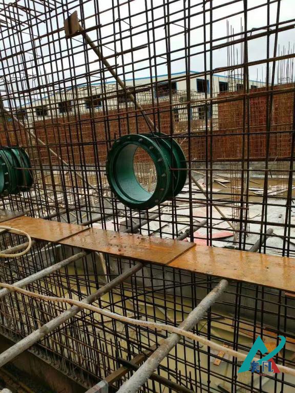 柔性防水套管安裝現(xiàn)場圖片